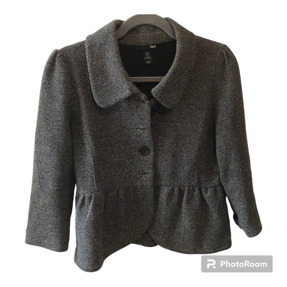 Classic Houndstooth Blazer - Picture 1 of 7